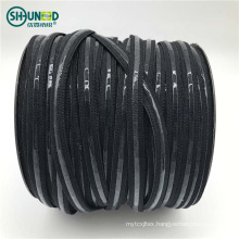 Anti slip silicone Custom elastico braided Elastic Band with silicone